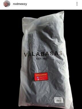 Valabasas Men’s Black Jeans Baggy